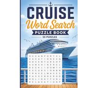 Cruise Word Search Puzzle: 55 Puzzles Word Search about Cruise and More | 6x9 inches, 110 pages | Gift for Cruise & Vacation Lover