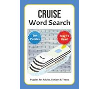 Cruise Word Search Puzzle Book: Cruise, Ocean, and Travel Word Search - 50+ Puzzles for Relaxing Fun