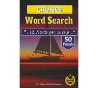 Cruise Word Search Puzzle Book: Cruise Word Search Puzzles for Travelers: Ships, Destinations, Onboard Activities, and Sea Vocabulary | Relaxing Brain Games for Cruise Enthusiasts and Adults