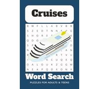 Cruise Word Search Puzzle Book: Fun Word Searches with Easy to Read Print about Cruising, Cruise Ships, Ship Life… and More | 6x9 inches, 110 pages | ... Birthday Gifts, Vacations, Relaxation