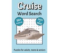 Cruise Word Search Puzzle Book: Search with Easy to Read Print about Cruises and More | 6x9 inches, 110 pages | 50+ Puzzles ... Gifts for Vacations, Holidays & Free Times