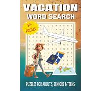Cruise Word Search Puzzle Book: Word Search with Easy to Read Print about Vacation, Travel and Adventures | Fun and Relaxing Puzzles for Adults, Seniors and Teens | 6x9 inches, 110 Pages, 50+ Puzzles