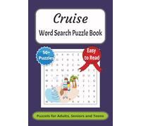 Cruise Word Search Puzzle Book: Word Searches with Easy To Read Print about Cruises, Water Sports, Tropical Scenery and More| 6x9 inches|110 pages| ... for Vacation, Down Time or as a Holiday Gift