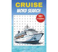 Cruise Word Search Puzzle Book: Word Searches with Easy to Read Print about Cruising, Cruise Ships and Cruise Ports and More | 6x9 inches, 110 pages ... Gift for Vacation, Holidays and Relaxation