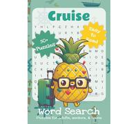 Cruise Word Search Puzzle Book: Word Searches with Easy to Read Print about Resorts, Travel, Wanderlust, and More | 6x9 inches, 110 pages | 50+ ... for Vacations, Holidays, and Leisure Time