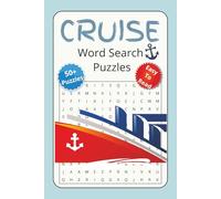 Cruise Word Search Puzzle: Word Searches book with Easy to Read Print about Cruises, Cruising, Cruise Vacations and more | 6X9 inches, 110 pages | 50+ ... Gift for Vacations, Holidays and free times