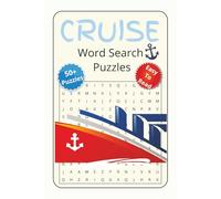 Cruise Word Search Puzzle: Word Searches book with Easy to Read Print about Cruises, Cruising, Cruise Vacations and more | 6X9 inches, 110 pages | 50+ ... Gift for Vacations, Holidays and free times