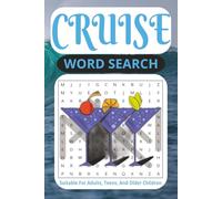Cruise Word Search: Word Searches With Easy to Read Print About Cruise And More | 6x9 Inches, 110 Pages, 50 + Puzzles…| Gift For Vacations, Holidays And Relaxing Times.