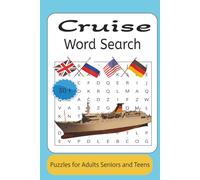 Cruise Word Search: Word searches with Easy to Read Print about Cruise, Sailing, Ocean Vacation, Yachting and more | 6X9 inches, 110 pages | 50+ ... Gift for Vacations, Birthdays and Relaxation