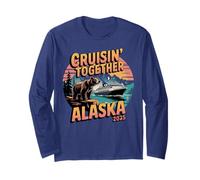 Cruisin Together Alaska 2025 Family Friend Crucero por Alaska Manga Larga