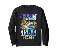 Cruisin Together Aruba 2026 Ship Dolphin Vacaciones Manga Larga