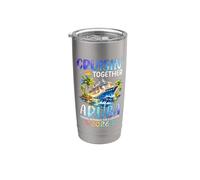 Cruisin Together Aruba 2026 Ship Dolphin Vacaciones Vaso térmico de acero inoxidable de doble pared