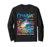 Cruisin Together Bahamas 2026 Matching Family Cruise Party Manga Larga