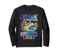 Cruisin Together Barbados 2026 Ship Dolphin Vacaciones Manga Larga