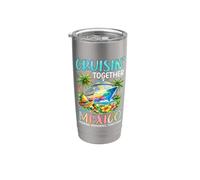 Cruisin Together México 2027 Vaso térmico de acero inoxidable de doble pared