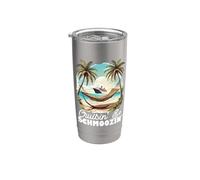 Cruisin y Schmoozin Cruise Ship Vacation Group Matching Vaso térmico de acero inoxidable de doble pared