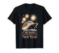 Cruising In The New Year Family Cruise Ship Happy New Year Camiseta
