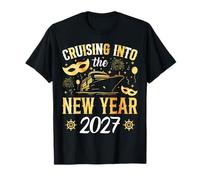 Cruising Into 2027 Fiesta de Año Nuevo Familia a Juego Camiseta