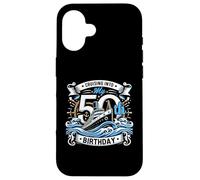 Cruising Into My 50th Birthday T-Shirt Cruise Carcasa para iPhone 16