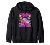 Cruising Into My Birthday - Camiseta divertida de crucero Sea You There Sudadera con Capucha