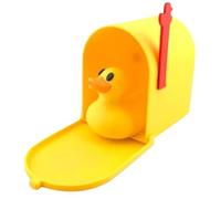 Cruising Mailbox Magnet, Funny Magnetic Flag Decor, Waterproof Duck Sticker Sign, 8.2x7.3x9.7cm, Flexible Peel-and-Place Design, Yellow, for Locker Fridge Home Gift Decals Fitting refrigerators