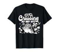 Cruising My Way into 20 Birthday Cruise Trip Vacaciones Camiseta