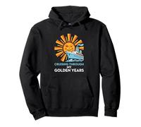 Cruising Through My Golden Years Jubilado Vacacionista Sudadera con Capucha