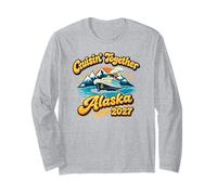 Cruising Together Alaska 2027 Vacaciones Familiares a Juego Manga Larga