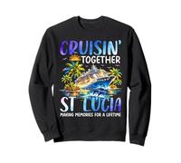 Cruising Together Santa Lucía Ship Dolphin Vacation Sudadera