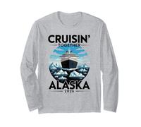 Cruizando Juntos por Alaska: Divertido Crucero para Parejas 2026 Manga Larga
