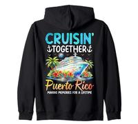 Cruizando Juntos Puerto Rico Cruise Memories Sudadera con Capucha