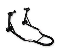 Cruizer - Caballete elevador delantero para Honda CB 650 SC con enganches de cono y barras de refuerzo ajustables.