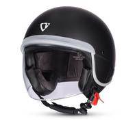 CRUIZER Casco Moto Scooter Jet Niño Homologado Negro Mate