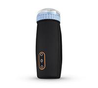 CRUIZR CM05 Masturbador Bumping y Chupadora - Masturbadores masculinos - Masturbador para hombre con 3 velocidades de Bumping y 3 velocidades de chupador - Sensación realista - Negro