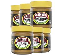 Crujiente tarro de mantequilla de maní rico en vitamina B y sin azúcar agregada, 225 g (paquete de 6)