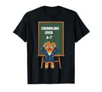 Crumbling Over 6-7 Funny Teacher 67 Gingerbread Six Seven Camiseta