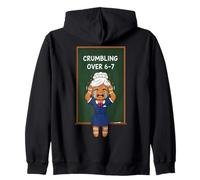Crumbling Over 6-7 Funny Teacher 67 Gingerbread Six Seven Sudadera con Capucha