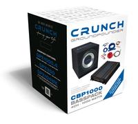 Crunch Cbp 1000 4 Canal Basspack Amplificador+Bassreflex Subbox+Cable -1000W