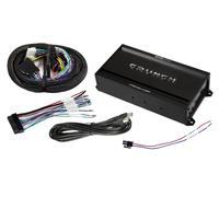 CRUNCH CRE400.4DSP-ISO - Amplificador 4 canales Clase A/B 6 canales 32 bits DSP Bluetooth Plug & Play