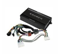 CRUNCH CRE400.4DSP-ISO.M14-4 CH CLASS A/B - Amplificador de coche - Compatible con Hyundai - 4 x 50 W RMS y 6 CH 32 bit DSP - Bluetooth integrado para Steaming y APP