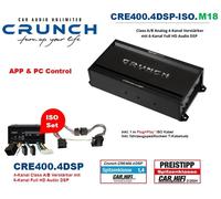 Crunch CRE400.4DSP-ISO.M18 Dsp Amplificador Compatible Con BMW 8er Coupé E31