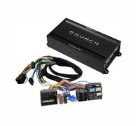 Crunch CRE400.4DSP-ISO.M2 DSP Endstufe 4 Canales Plug&Play para VW Negro