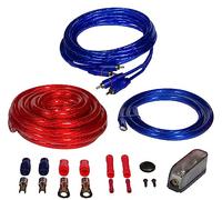 Crunch CRK25 | 25 mm² Verstärker-Anschluss-Set - Kabelset 5 m mit Cinchkabel