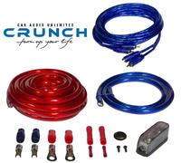 Crunch CRK25 | 25 mm² Verstärker-Anschluss-Set - Kabelset 5 m mit Cinchkabel