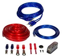 Crunch CRK25 | 25 mm² Verstärker-Anschluss-Set - Kabelset 5 m mit Cinchkabel