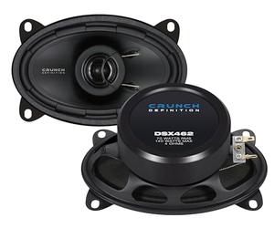 Crunch DSX-462 Definición Altavoz coaxial de 2 vías 10 x 15 cm | 1 par para instalación en vehículos