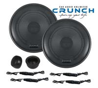 Crunch DSX5.2E 13CM (5.25") Sistema de Componentes Altavoz 160 Vatios Power