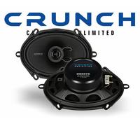 Crunch DSX572 12.7cmx17.8cm 2 Vías De Altavoces para Coche 1 Par Envío Rápido De