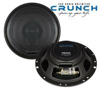 Crunch DSX62 16,5 cm (6,5" altavoz coaxial plano de 2 vías 200 vatios de...