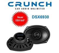 Crunch DSX-6930 Triaxial Altavoz 15 X 23CM 6x9" 300 Vatios Power - 1 Par